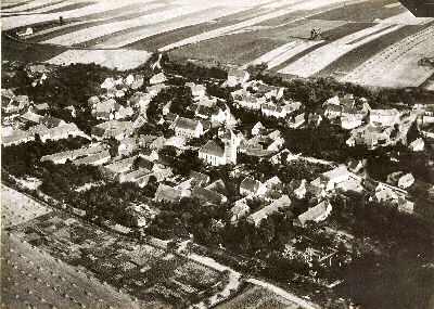 Fliegeraufnahme Oberschmon, ca. 1937